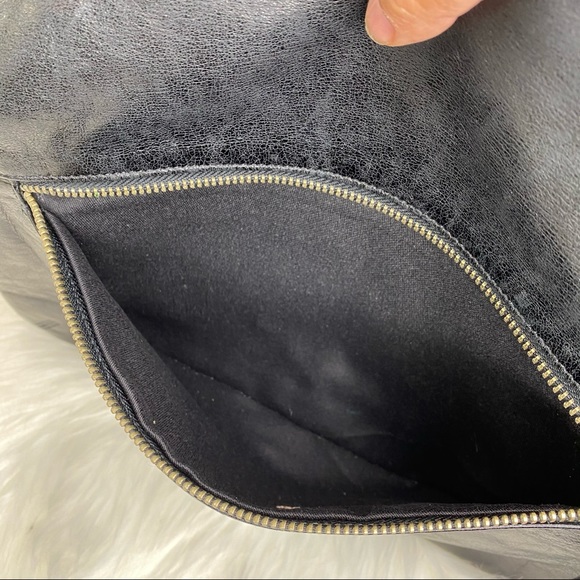 Pictro Alessandro Black Leather Clutch - Picture 4 of 8